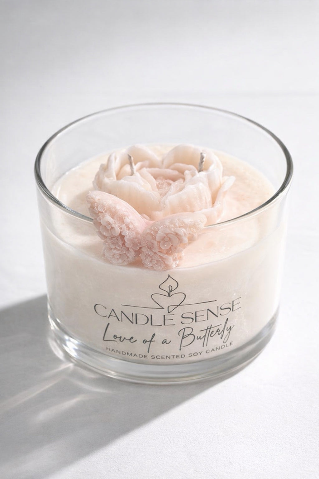 Love of a Butterfly Candle – Sweet Cherry Blossom Soy Wax Candle | Luxury Floral Candle | Candle Sense
